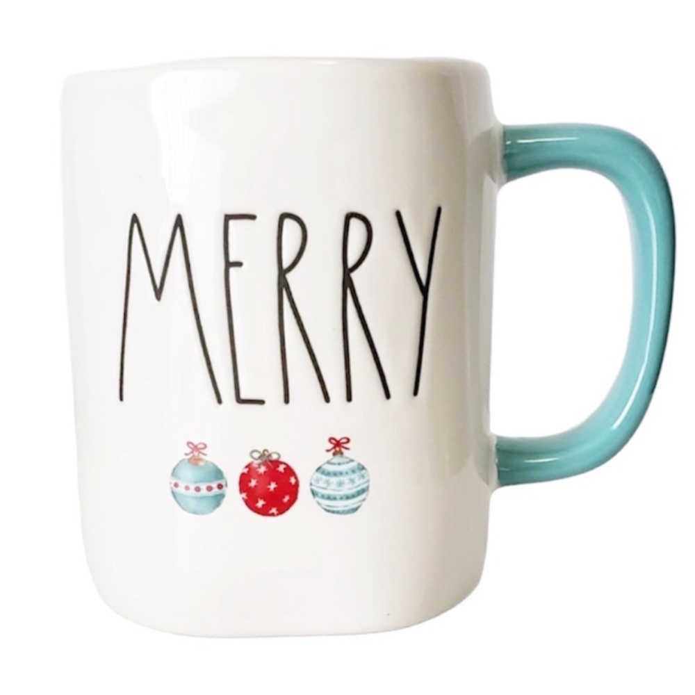 “Merry”Christmas Mug Rae Dunn. NWOT